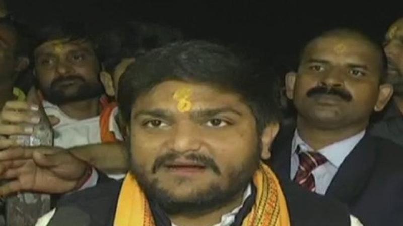 The Patidar leader also urged the Congress party to raise the issue of EVM tampering, drawing on the difference in EVM technology in different countries. (Photo: ANI) The Patidar leader also urged the Congress party to raise the issue of EVM tampering, drawing on the difference in EVM technology in different countries. (Photo: ANI)