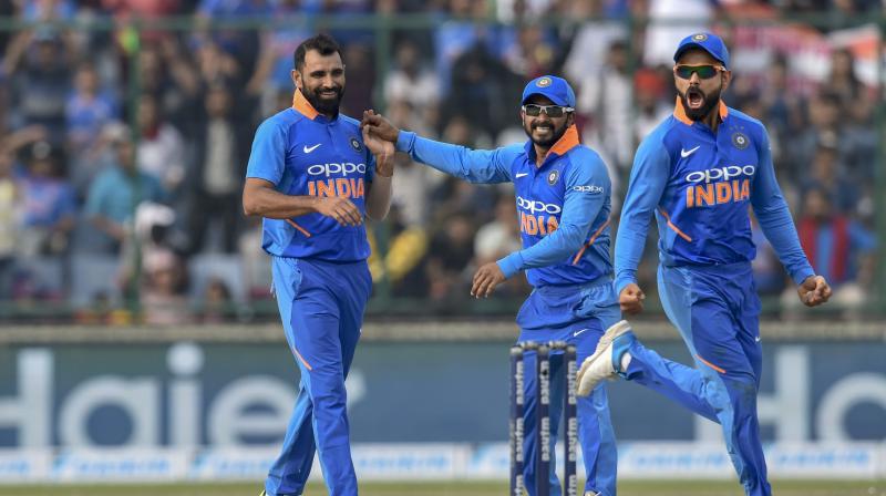Mohammad Shami is keen to make an impact for Kings XI Punjab in the upcoming IPL but will be given adequate rest in between matches, said Kings XI Punjab coach Mike Hesson. (Photo: PTI) Mohammad Shami is keen to make an impact for Kings XI Punjab in the upcoming IPL but will be given adequate rest in between matches, said Kings XI Punjab coach Mike Hesson. (Photo: PTI)