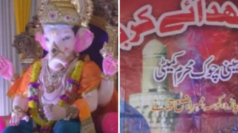 A devotee said, 'There is no rivalry between Hindus and Muslims and it is the politicians who instigate people and try to create a rift between us.' (Photo: ANI) A devotee said, 'There is no rivalry between Hindus and Muslims and it is the politicians who instigate people and try to create a rift between us.' (Photo: ANI)