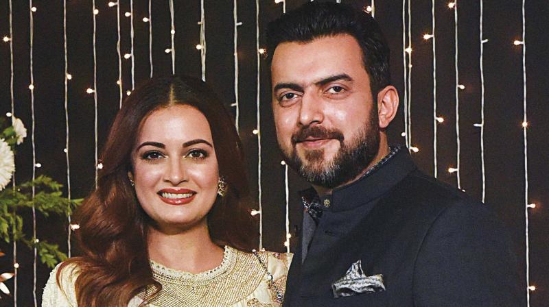 Dia Mirza and Sahil Sangha Dia Mirza and Sahil Sangha