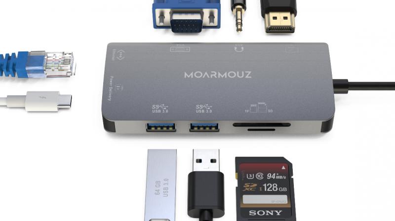 Owners of MoArmouz Dual Display Hub can have their Twitter feed, email or any other application they like displayed permanently. Owners of MoArmouz Dual Display Hub can have their Twitter feed, email or any other application they like displayed permanently.