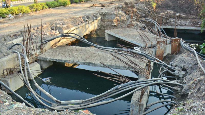 The incident occurred around 12.45 pm on Friday when Shamir and two other boys were playing next to the drain. As the ball fell into the drain, Shamir tried to get it and while crossing the safety wall, he lost balance and fell into the drain.(Photo: DC) The incident occurred around 12.45 pm on Friday when Shamir and two other boys were playing next to the drain. As the ball fell into the drain, Shamir tried to get it and while crossing the safety wall, he lost balance and fell into the drain.(Photo: DC)
