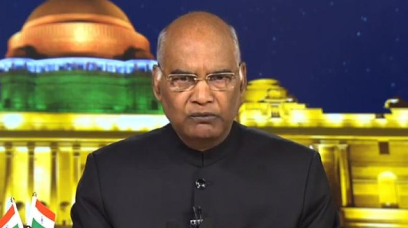 He also said this year is especially important for our Republic. On October 2, we celebrate the 150th anniversary of Mahatma Gandhi. It is an opportunity to deeply understand, adopt and implement his ideals. (Photo: ANI | Twitter) He also said this year is especially important for our Republic. On October 2, we celebrate the 150th anniversary of Mahatma Gandhi. It is an opportunity to deeply understand, adopt and implement his ideals. (Photo: ANI | Twitter)