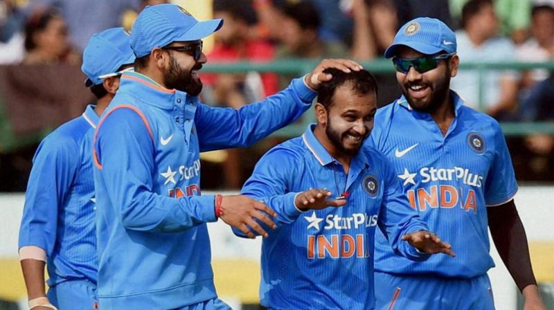 “He (Kedar) definitely has a lot of talent and what he has proved in the last couple of seasons that he is a utility player and the best part is that Virat Kohli has used him for his all-round ability and not only for batting. You think he is a part-time bowler, but he has been successful,” Pandit, who now coaches Vidarbha, said.(Photo: PTI) “He (Kedar) definitely has a lot of talent and what he has proved in the last couple of seasons that he is a utility player and the best part is that Virat Kohli has used him for his all-round ability and not only for batting. You think he is a part-time bowler, but he has been successful,” Pandit, who now coaches Vidarbha, said.(Photo: PTI)