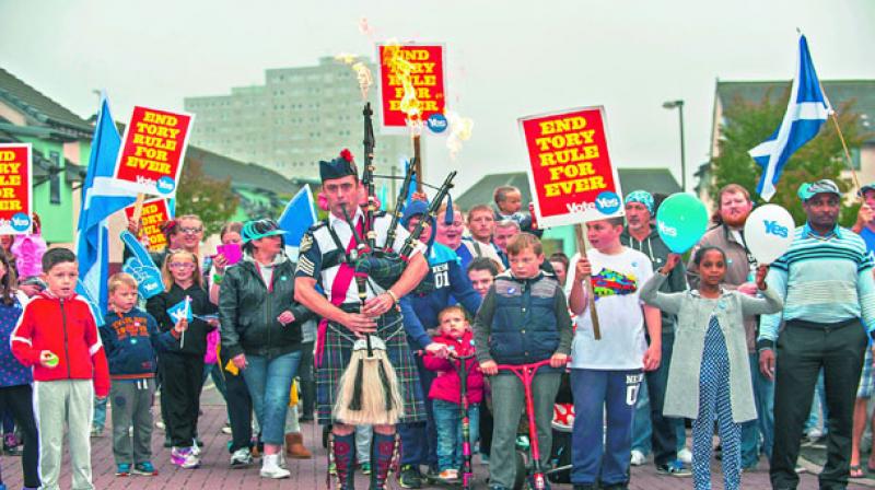 The ruling Scottish National Party, which lost a bid for independence in 2014, has said there should be another vote on the issue if its views on Brexit are ignored. (Photo: Representational Image) The ruling Scottish National Party, which lost a bid for independence in 2014, has said there should be another vote on the issue if its views on Brexit are ignored. (Photo: Representational Image)