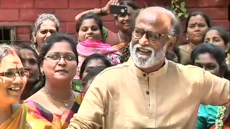 Rajinikanth asked new govt in Karnataka to share Cauvery water with Tamil Nadu in accordance with SC ruling. (Photo: File/ANI) Rajinikanth asked new govt in Karnataka to share Cauvery water with Tamil Nadu in accordance with SC ruling. (Photo: File/ANI)