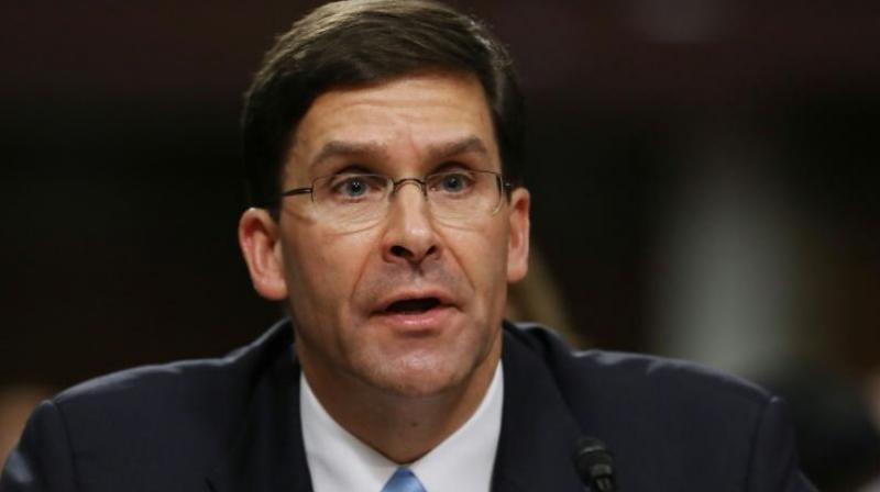 Esper did not rule out the idea that US forces would conduct counterterrorism missions from Iraq into Syria. But he said those details will be worked out over time. (Photo: File | AFP) Esper did not rule out the idea that US forces would conduct counterterrorism missions from Iraq into Syria. But he said those details will be worked out over time. (Photo: File | AFP)