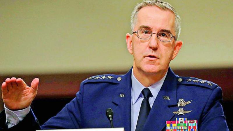 It’s here that the words of USAF Gen. John Hyten, head of Strategic Command, which oversees the nuclear arsenal and carries the nuclear “football” for the US President, comes as a balm for the world, that hasn’t seen a nuclear strike since 1945. It’s here that the words of USAF Gen. John Hyten, head of Strategic Command, which oversees the nuclear arsenal and carries the nuclear “football” for the US President, comes as a balm for the world, that hasn’t seen a nuclear strike since 1945.
