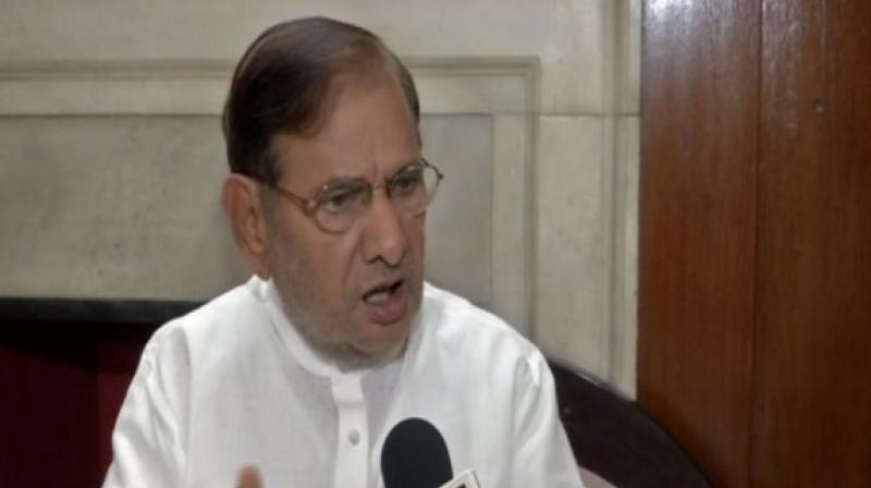 'I do not understand what people get from such caves? Did people bring him to the Centre to perform religious activities? This is all drama to gain publicity for which the Prime Minister has even violated poll conduct,' LJD leader Sharad Yadav said. (Photo: ANI) 'I do not understand what people get from such caves? Did people bring him to the Centre to perform religious activities? This is all drama to gain publicity for which the Prime Minister has even violated poll conduct,' LJD leader Sharad Yadav said. (Photo: ANI)