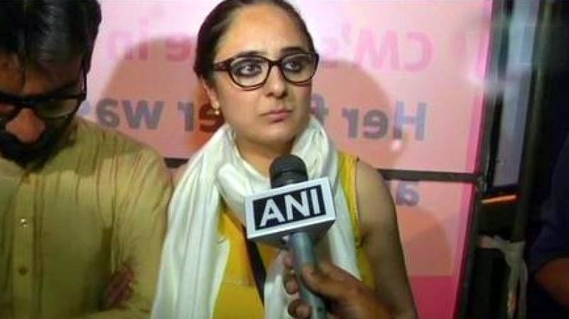 Lawyer Deepika S Rajawat said she will tell the Supreme Court that she is in danger. (Photo: ANI | Twitter) Lawyer Deepika S Rajawat said she will tell the Supreme Court that she is in danger. (Photo: ANI | Twitter)