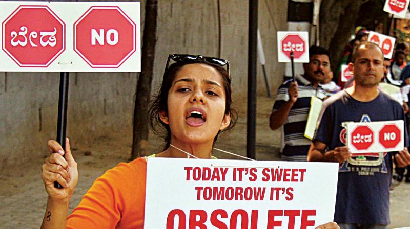 Bangalore Development Authority on Thursday told Karnataka High Court that it will not construct the proposed steel flyover in Bengaluru. (Photo: KPN) Bangalore Development Authority on Thursday told Karnataka High Court that it will not construct the proposed steel flyover in Bengaluru. (Photo: KPN)