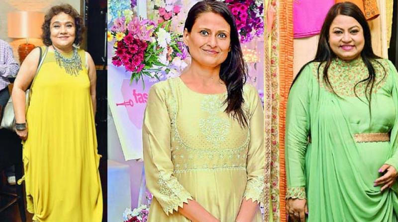 Archie Paranji, designer, Kamini Saraf, entrepreneur, Sashi Nahata, entrepreneur. Archie Paranji, designer, Kamini Saraf, entrepreneur, Sashi Nahata, entrepreneur.