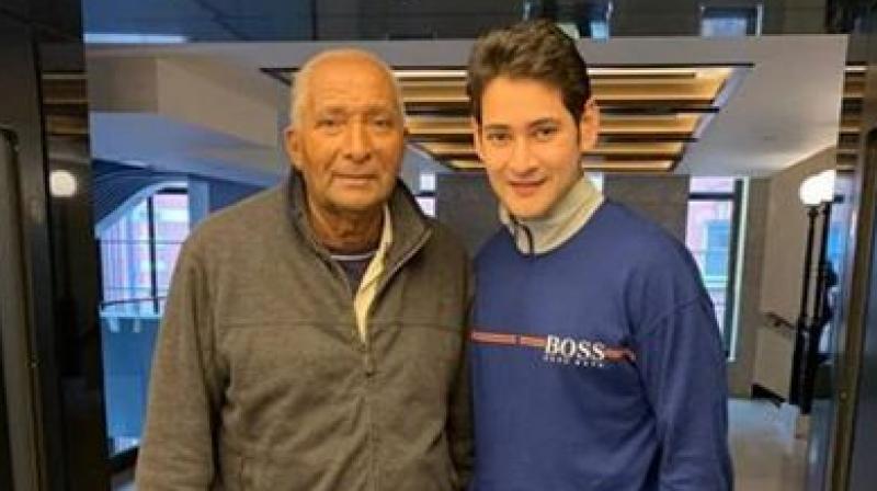 Mahesh Babu with Andy Roberts. (Photo: Instagram) Mahesh Babu with Andy Roberts. (Photo: Instagram)