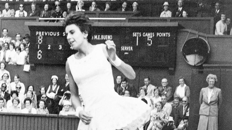 Bueno was inducted into the International Tennis Hall of Fame in 1978 and was more recently contributing regularly to Brazilian television at Wimbledon, the U.S. Open and other major tennis events. (Photo: AP) Bueno was inducted into the International Tennis Hall of Fame in 1978 and was more recently contributing regularly to Brazilian television at Wimbledon, the U.S. Open and other major tennis events. (Photo: AP)