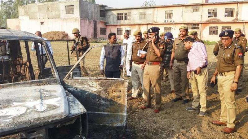 Senior Superintendent of Police (SSP) Krishna Bahadur Singh has been transferred to DGP headquarters in Lucknow and has been replaced by the Superintendent of Police of Sitapur, Prabhakar Chaudhary. (Photo: PTI) Senior Superintendent of Police (SSP) Krishna Bahadur Singh has been transferred to DGP headquarters in Lucknow and has been replaced by the Superintendent of Police of Sitapur, Prabhakar Chaudhary. (Photo: PTI)
