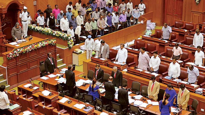 Speaker K B Koliwad , who headed it, said it was only a recommendatory body and it was left to the legislature to take the issue to its logical end. Speaker K B Koliwad , who headed it, said it was only a recommendatory body and it was left to the legislature to take the issue to its logical end.
