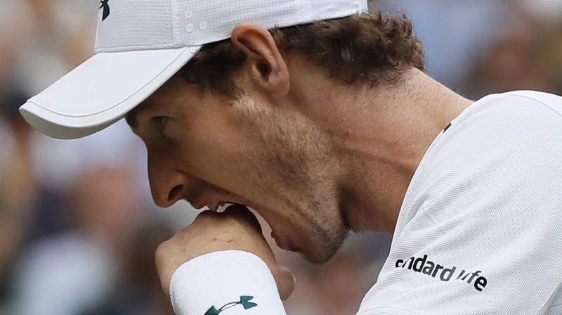 Andy Murray's challenge petered out when he began limping off his right leg, his movement severely compromised by a recent hip problem. (Photo: AP) Andy Murray's challenge petered out when he began limping off his right leg, his movement severely compromised by a recent hip problem. (Photo: AP)