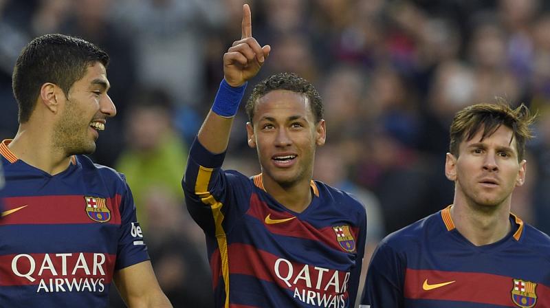 Neymar's move to PSG means that Barcelona's MSN trio has been broken. (Photo: AFP) Neymar's move to PSG means that Barcelona's MSN trio has been broken. (Photo: AFP)
