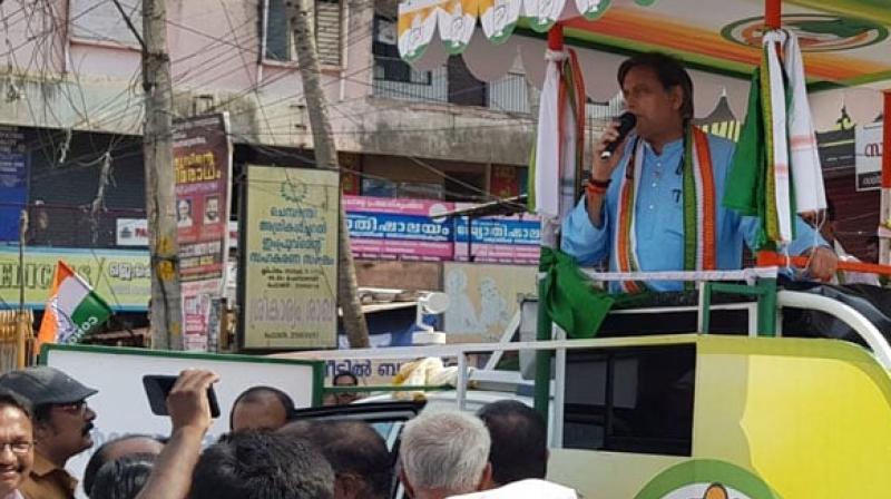 With the Congress-led UDF's sitting MP, Shashi Tharoor confidently seeking a third stint from the segment. (Photo: Twitter | Shashi Tharoor) With the Congress-led UDF's sitting MP, Shashi Tharoor confidently seeking a third stint from the segment. (Photo: Twitter | Shashi Tharoor)