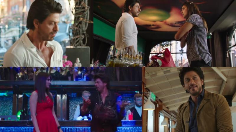 Screengrabs from the video. Screengrabs from the video.