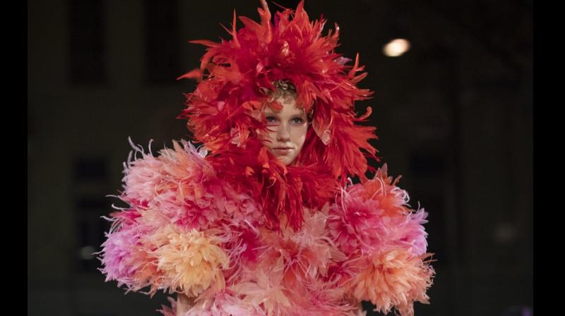 There was colour, sparkle, craftsmanship, dazzling variety — and far too many cultural references to count. (Photo: AP) There was colour, sparkle, craftsmanship, dazzling variety — and far too many cultural references to count. (Photo: AP)