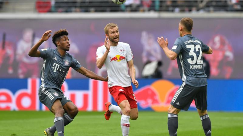 Bayern, who needed a win to make sure of a record-extending seventh consecutive league title, are on 75 points. (Photo: AFP) Bayern, who needed a win to make sure of a record-extending seventh consecutive league title, are on 75 points. (Photo: AFP)