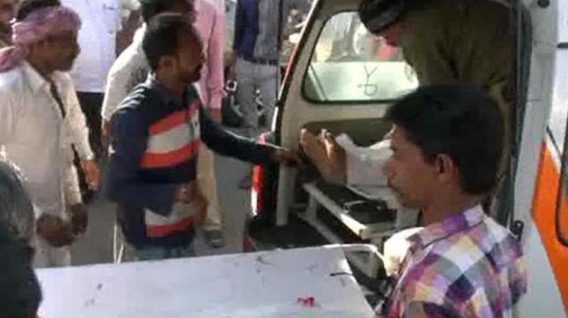 Pradip Rathod (21) was killed on Friday evening at Timbi village of Umrala taluka in Bhavnagar district. (Photo: ANI/File) Pradip Rathod (21) was killed on Friday evening at Timbi village of Umrala taluka in Bhavnagar district. (Photo: ANI/File)