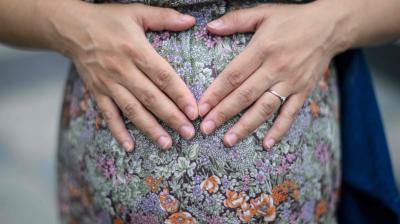 So far around 150 pregnant women with corona infection have been reported worldwide, and 60 cases of pregnant-infected mothers have been studied mainly from China and the UK. (AFP)