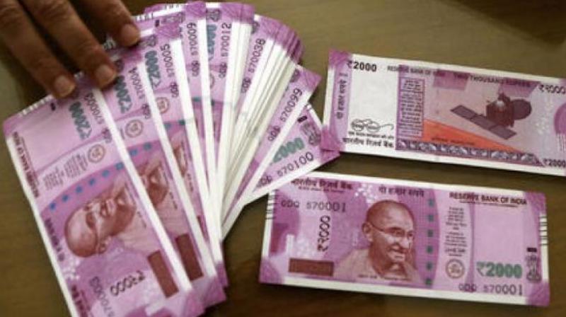 One HP Deskjet Ink Advantage 2520 HC all-in-one printer with lead adopter, 184 fake currency notes in denomination of Rs 2,000 and 68 fake notes in denomination of Rs 500, two scales and one cutter were recovered from the culprits. (Photo: Representational Image) One HP Deskjet Ink Advantage 2520 HC all-in-one printer with lead adopter, 184 fake currency notes in denomination of Rs 2,000 and 68 fake notes in denomination of Rs 500, two scales and one cutter were recovered from the culprits. (Photo: Representational Image)