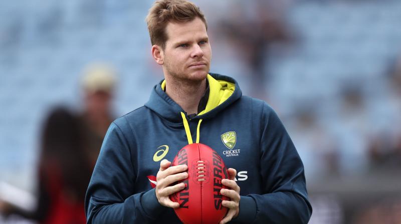Smith was hit on the back of his neck by a bouncer bowled by Archer in the second Ashes Test match. (Photo: AP) Smith was hit on the back of his neck by a bouncer bowled by Archer in the second Ashes Test match. (Photo: AP)