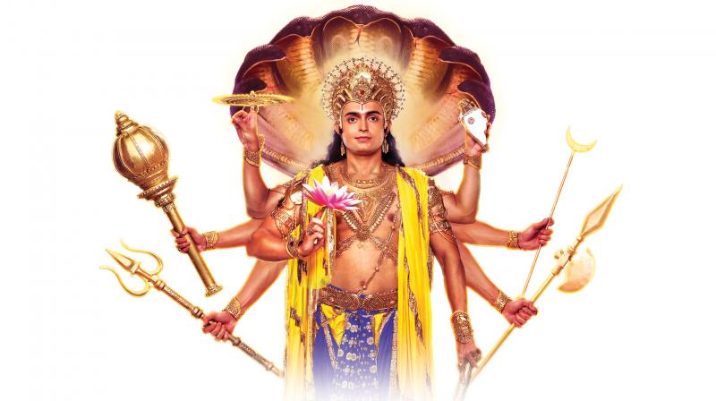 A still from Sri Vishnu Dashavathara. A still from Sri Vishnu Dashavathara.