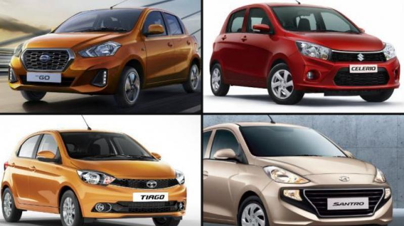 Datsun has updated the GO hatchback in terms of looks and features, and now we have official details about the upcoming 2018 Hyundai Santro as well. Datsun has updated the GO hatchback in terms of looks and features, and now we have official details about the upcoming 2018 Hyundai Santro as well.