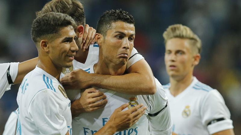 Zinedine Zidane's side have won the Champions League in each of the last two seasons, and it is eight years since Real were eliminated at this stage. (Photo: AP) Zinedine Zidane's side have won the Champions League in each of the last two seasons, and it is eight years since Real were eliminated at this stage. (Photo: AP)