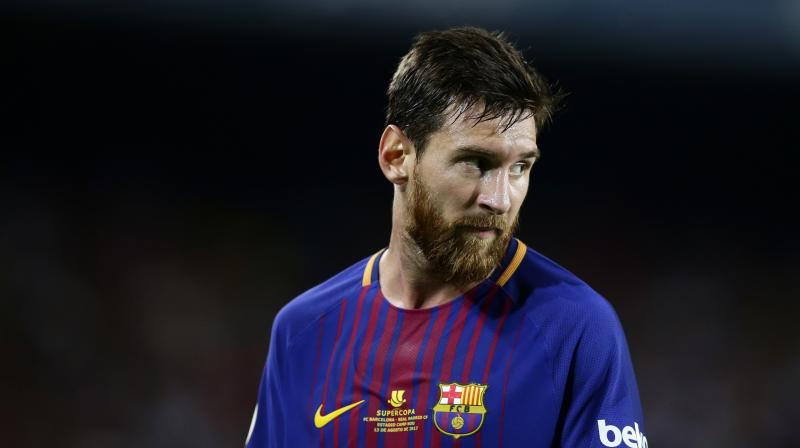 The contract Messi signed last November includes a clause that he must remain a Barcelona player only as long as the club is playing in The contract Messi signed last November includes a clause that he must remain a Barcelona player only as long as the club is playing in