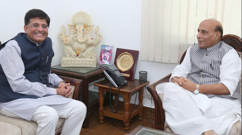 Home Minister Rajnath Singh, who was responding to a question on Sinha's remarks over the state of the economy, said no one should forget these facts about the country. (Photo: rajnathsingh.in) Home Minister Rajnath Singh, who was responding to a question on Sinha's remarks over the state of the economy, said no one should forget these facts about the country. (Photo: rajnathsingh.in)