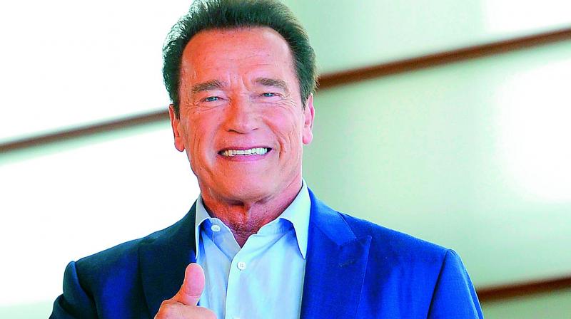 Schwarzenegger was in Johannesburg for the annual Arnold Classic Africa, an international multi-sports festival. (Photo:AP) Schwarzenegger was in Johannesburg for the annual Arnold Classic Africa, an international multi-sports festival. (Photo:AP)
