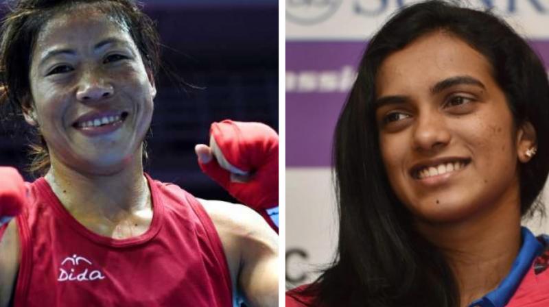 Sindhu outclassed her opponent Nazomi Okuhara by 21-7, 21-7 in the BWF World Championships last month to bag a gold medal. (Photo: AFP/PTI) Sindhu outclassed her opponent Nazomi Okuhara by 21-7, 21-7 in the BWF World Championships last month to bag a gold medal. (Photo: AFP/PTI)
