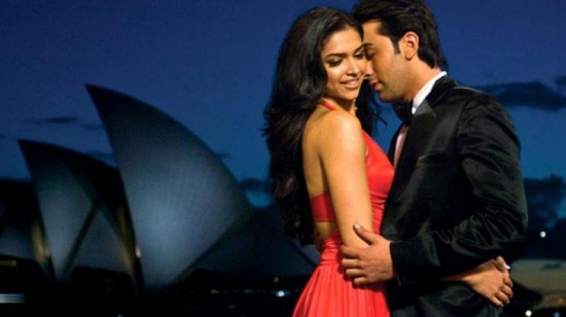 Ranbir Kapoor and Deepika Padukone in a photoshoot. Ranbir Kapoor and Deepika Padukone in a photoshoot.