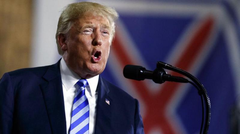 The White House did not immediately react to the reports, and Trump did not respond to shouted questions from reporters about whether he would fire Rosenstein as he arrived in Springfield, Missouri, for a rally. (Photo: File) The White House did not immediately react to the reports, and Trump did not respond to shouted questions from reporters about whether he would fire Rosenstein as he arrived in Springfield, Missouri, for a rally. (Photo: File)