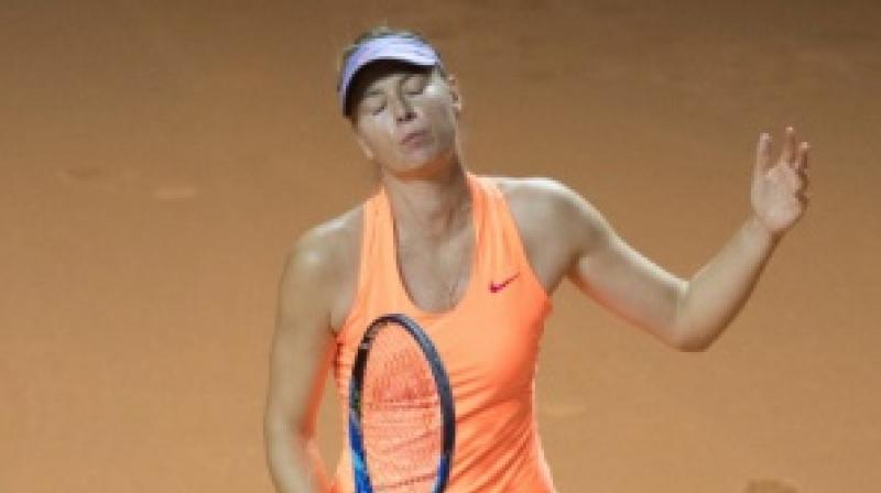 After being denied a wildcard for the French Open on her return from a 15-month doping ban,Maria Sharapova was due to play in the Wimbledon qualifying event in the hope of making it to the main draw after being rejected a wild card for the third major of the season as well.(Photo: AFP) After being denied a wildcard for the French Open on her return from a 15-month doping ban,Maria Sharapova was due to play in the Wimbledon qualifying event in the hope of making it to the main draw after being rejected a wild card for the third major of the season as well.(Photo: AFP)