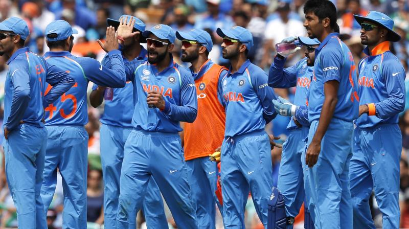 Apart from the brilliant bowling performance, the Men in Blue were exceptional in the field as they pulled off three run-outs to put the brakes during the course of the South African innings.(Photo:AP) Apart from the brilliant bowling performance, the Men in Blue were exceptional in the field as they pulled off three run-outs to put the brakes during the course of the South African innings.(Photo:AP)