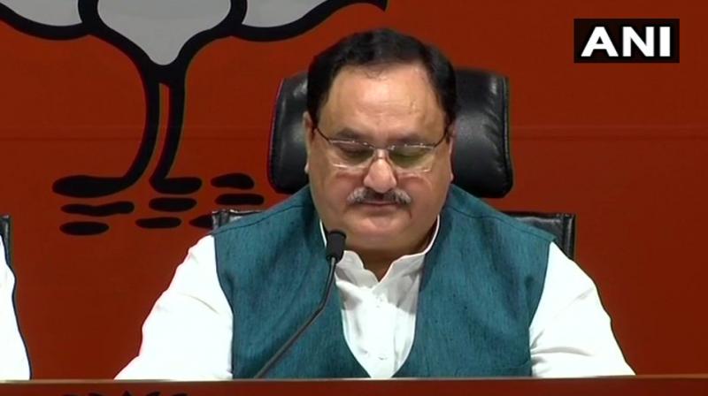 The BJP has finalised names of all 17 party candidates from Bihar and sent the list to the state unit which will announce it jointly with allies, Nadda said. (Image: ANI) The BJP has finalised names of all 17 party candidates from Bihar and sent the list to the state unit which will announce it jointly with allies, Nadda said. (Image: ANI)