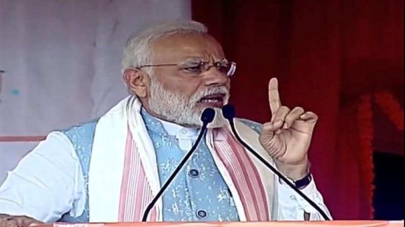 Referring to the Shopian incident that took place earlier in the day, Modi asked, 'Will our jawans take EC's permission before opening fire at militants? Opposition kya khel bana rakha hai? (What drama is the opposition enacting).' (Photo: File) Referring to the Shopian incident that took place earlier in the day, Modi asked, 'Will our jawans take EC's permission before opening fire at militants? Opposition kya khel bana rakha hai? (What drama is the opposition enacting).' (Photo: File)