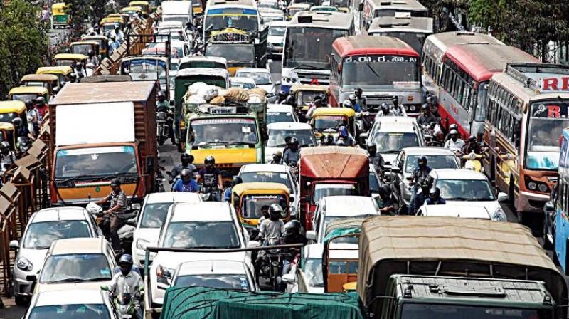 Being a Sunday, traffic was comparatively light and the main junctions in and around were highlighted in the maps application for the convenience of the commuters, said the official. (Representional Image) Being a Sunday, traffic was comparatively light and the main junctions in and around were highlighted in the maps application for the convenience of the commuters, said the official. (Representional Image)