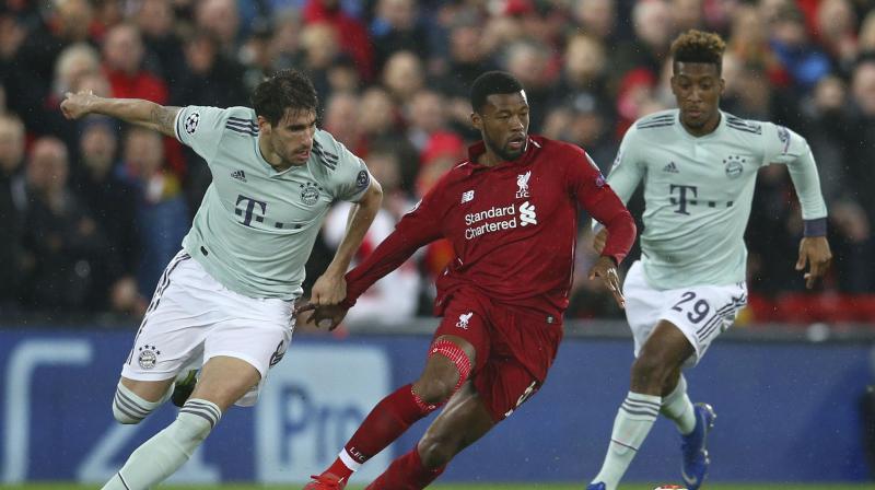 In their fourth visit to Anfield, the German champions drew 0-0 in the Champions League on Tuesday to go a fourth game at the stadium without finding the net. (Photo: AP) In their fourth visit to Anfield, the German champions drew 0-0 in the Champions League on Tuesday to go a fourth game at the stadium without finding the net. (Photo: AP)