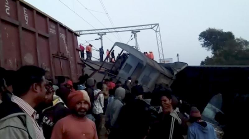 The Hirakand Express train derailed on Saturday. (Photo: PTI) The Hirakand Express train derailed on Saturday. (Photo: PTI)