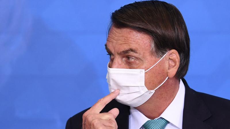 Brazilian President Jair Bolsonaro. (EVARISTO SA / AFP)