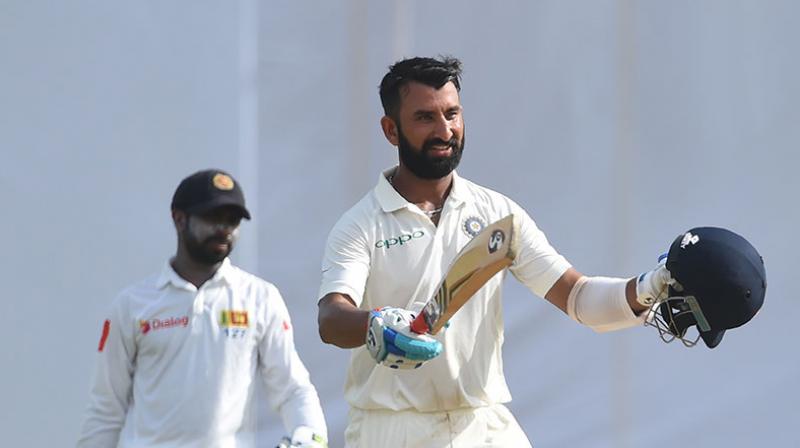 Cheteshwar Pujara. (Photo: AFP) Cheteshwar Pujara. (Photo: AFP)