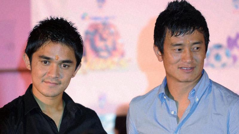 Bhutia believes Chhetri's exemplary fitness level will help him to prolong his international career. (Photo: PTI) Bhutia believes Chhetri's exemplary fitness level will help him to prolong his international career. (Photo: PTI)