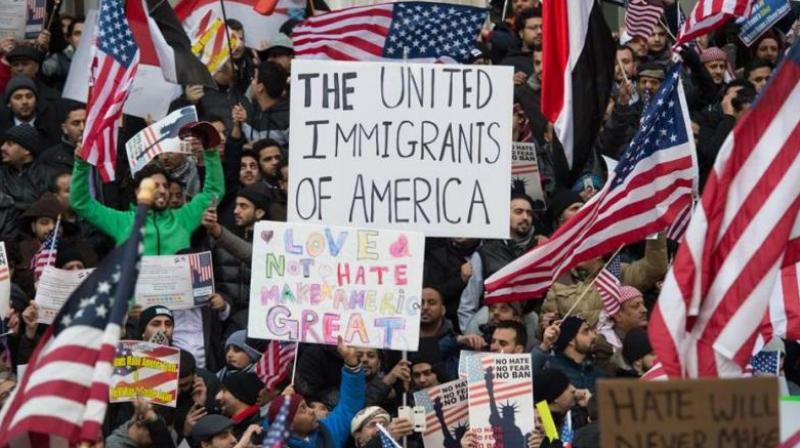 The brief follows court wrangling over President Trump's January 27 executive order to bar people from Iran, Iraq, Libya, Somalia, Sudan, Syria and Yemen from entering the US for 90 days. (Photo: Representational Image) The brief follows court wrangling over President Trump's January 27 executive order to bar people from Iran, Iraq, Libya, Somalia, Sudan, Syria and Yemen from entering the US for 90 days. (Photo: Representational Image)